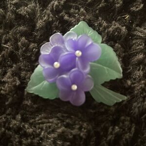 Vintage Avon Violets Brooch